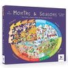 Toykraftt Toddler Puzzles For Boys And Girls Educational Games Four Seasons Puzzle