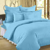 Purav Light Microfiber Flat Double Bed Bedsheet 2 Pillow Covers for King Size Bed 340 TC Feroji Color
