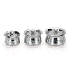 Sumeet Stainless Steel Handcrafted Hammered Texture Handi Set with Lid Set