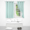 Divine Casa Textured Window Curtain 5 Feet Cameo Colour Green Soft Polyester Panel with Metal Eyelets for Home Decor (Pack of 1)