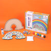 Hobby India Diy Rainbow Mosaic Art Kit | Creative Craft Kit | Paint It Yourself Activity Kit Birthday Return Gift for Boys and Girls