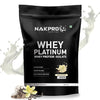 Nakpro Platinum Whey Protein Isolate Vanilla Flavour - 1000 gms