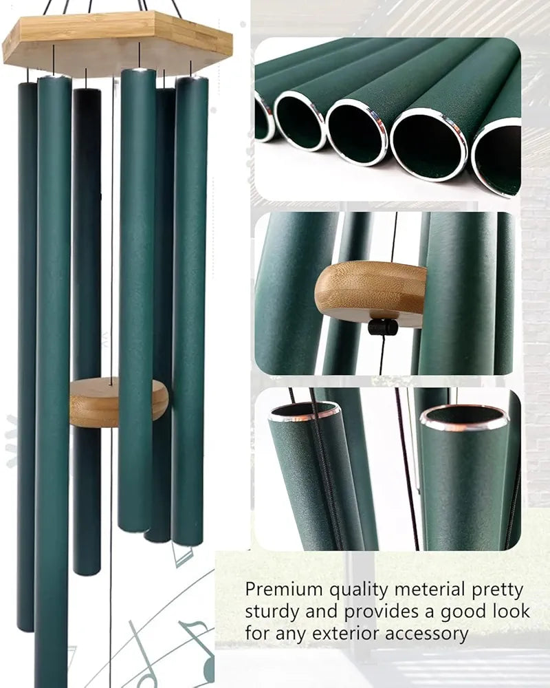 Paradigm Pictures 30.5 inch Big Wind Chimes for Home Balcony Positive Energy 