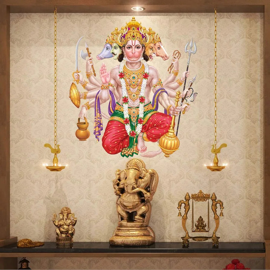 Rangoli White Glossy Vinyl Wall Sticker Premium Self-Adhesive Waterproof Decorative Wall Decal for Bedroom, Living Room, Office & Home Decoration Easy to Apply. Parent-13, Design-23