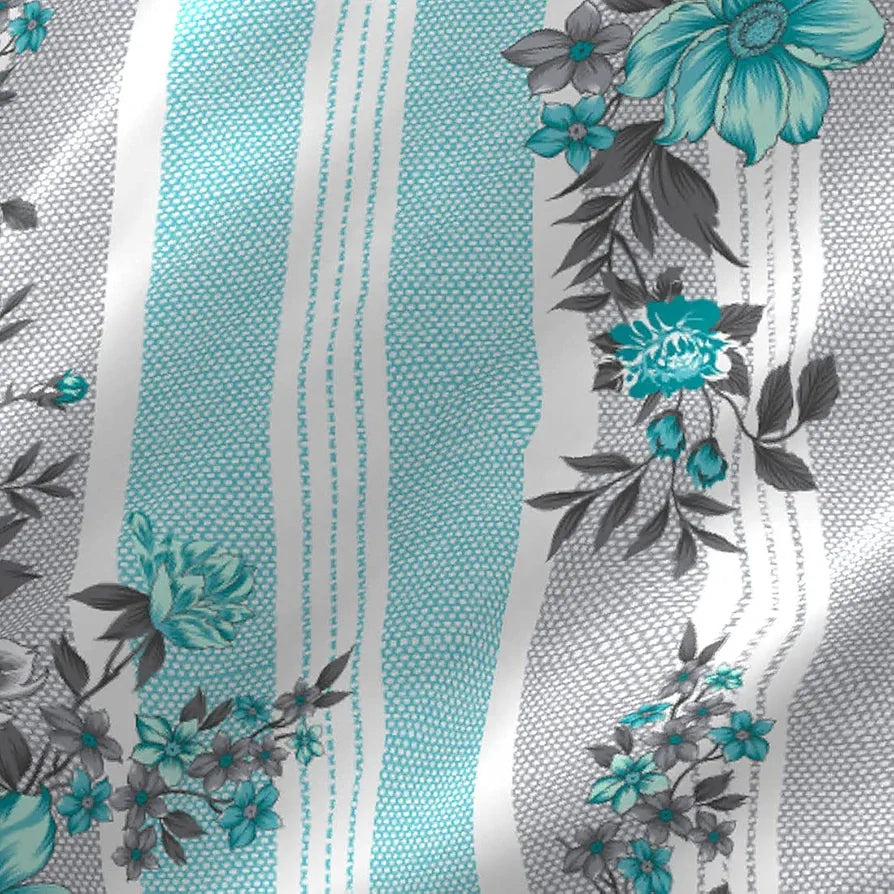 Layers Pavia 100% Cotton Bedsheet Set for All Seasons - Lightweight, Moisture Absorbent, Machine Washable & Easy to Care - Gift for Housewarming & More - 104 TC - Queen Size 