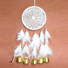 Metal Bell Feather Bead Thread Wind Chime Dream Catcher Small
