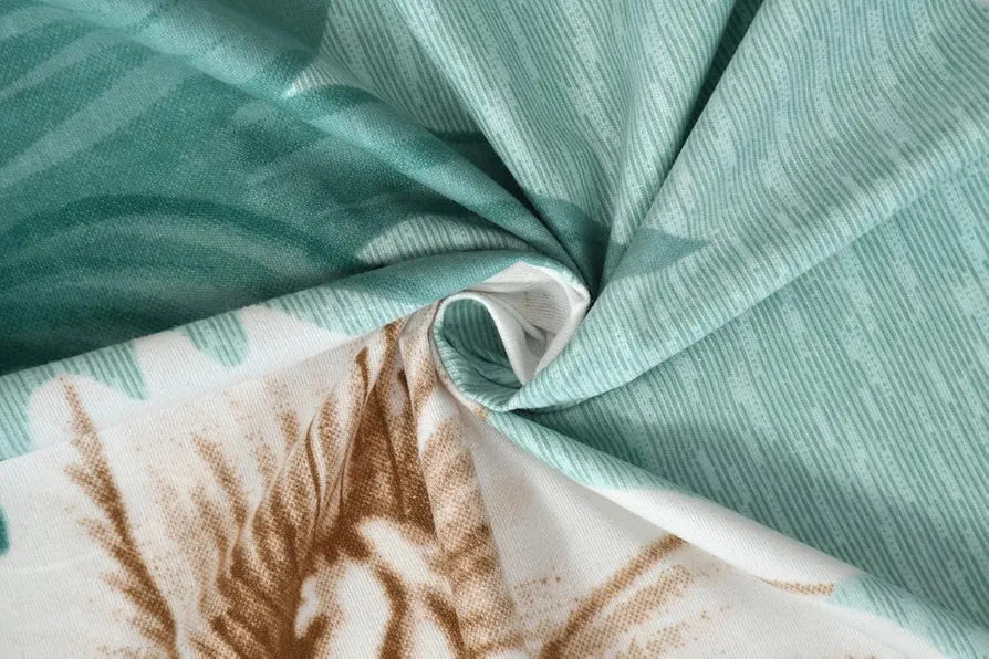 HOMEKART Microfiber 160 TC Flat Single Bedsheets for Summer Breathable | Wrinklefree  with 1 Pillow Covers 