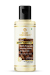 Khadi Organique Sweet Almond Oil 100% Cold Pressed for Hair - 210 ml