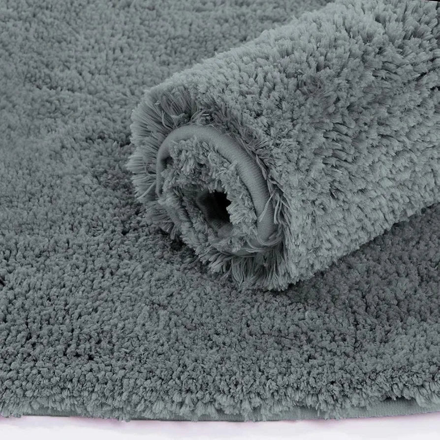 Luxe Home Bath Mat Super Soft Ultra Absorbent mat Microfibre 3200 GSM Door Mat for Home/Kitchen/Bathroom/Bedroom/Kid's Room Floor Mat  Pack of 2