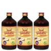 Jaived Ayurveda Punarnavarist | Detox Liver, Reduce Swelling | 650 ml (Pack of 3)
