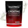 Nakpro Micronized Creatine Monohydrate Unflavoured - 450 gms