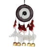 Wind Chime 5 Bell Dream Catcher Maroo White