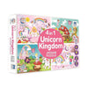 Ratna's4 in 1 Unicorn Kingdom Jigsaw Puzzle for Kids | A Perfect Jigsaw Puzzle for Little Hands | 35 Pieces