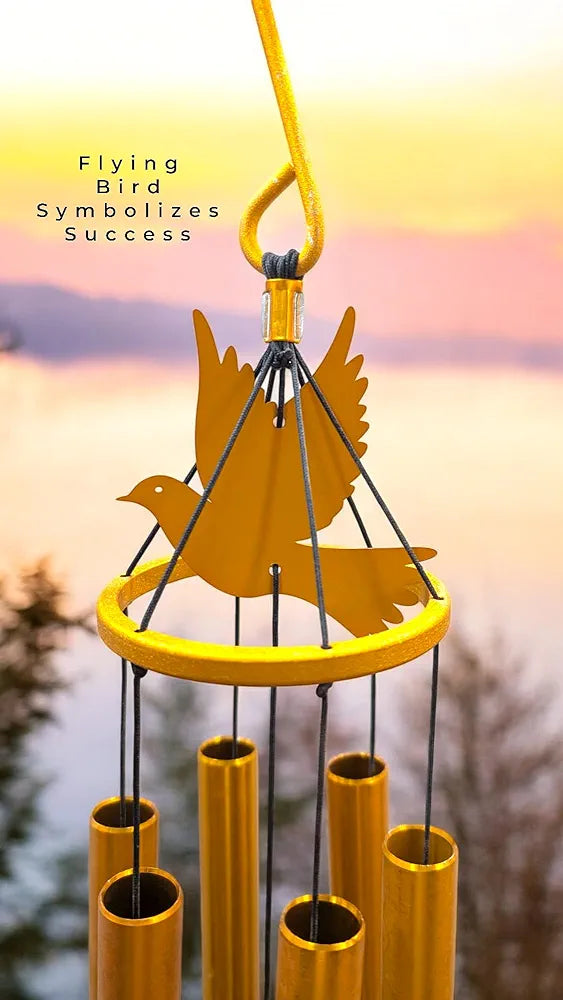 Paradigm Pictures 30.5 inch Big Wind Chimes for Home Balcony Positive Energy- Positive Energy Items 