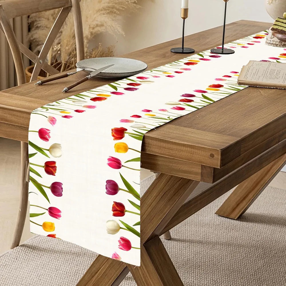 Ishro Home Premium Table Runner – Soft European-Standard Fabric, Elegant Soft Feel, Machine Washable, Timeless Design | 