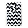 Divine Casa 120 GSM Microfiber Double Dohar Soft & Lightweight Throw Blanket Zig-Zag Pattern Colour Anthracite