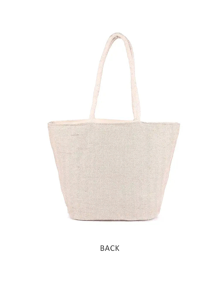 ASTRID Women's Embroidered Leaf Tote Bag 