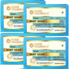 Khadi Organique Handmade Pure Mint Soap With Essential Oil (Pack Of 4)