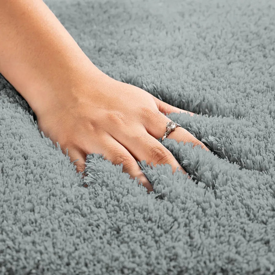 LUXE HOME INTERNATIONAL Carpet Super Soft Anti Slip Vegas Rectangular Rugs For Bedroom,Livingroom