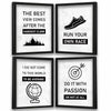Kotart The Best View Motivational Quotes Framed Posters