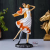 Ecraftindia Multicolor Polyresin Lovely Couple Statue Showpiece | Valentines Day Gift for Boyfriend and Girlfriend
