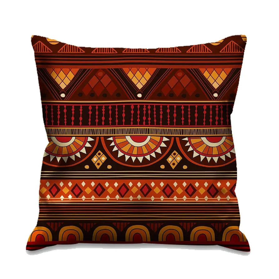 AEROHAVEN™ Set of 5 Decorative Hand Made Jute Throw/Pillow Cushion Covers - 