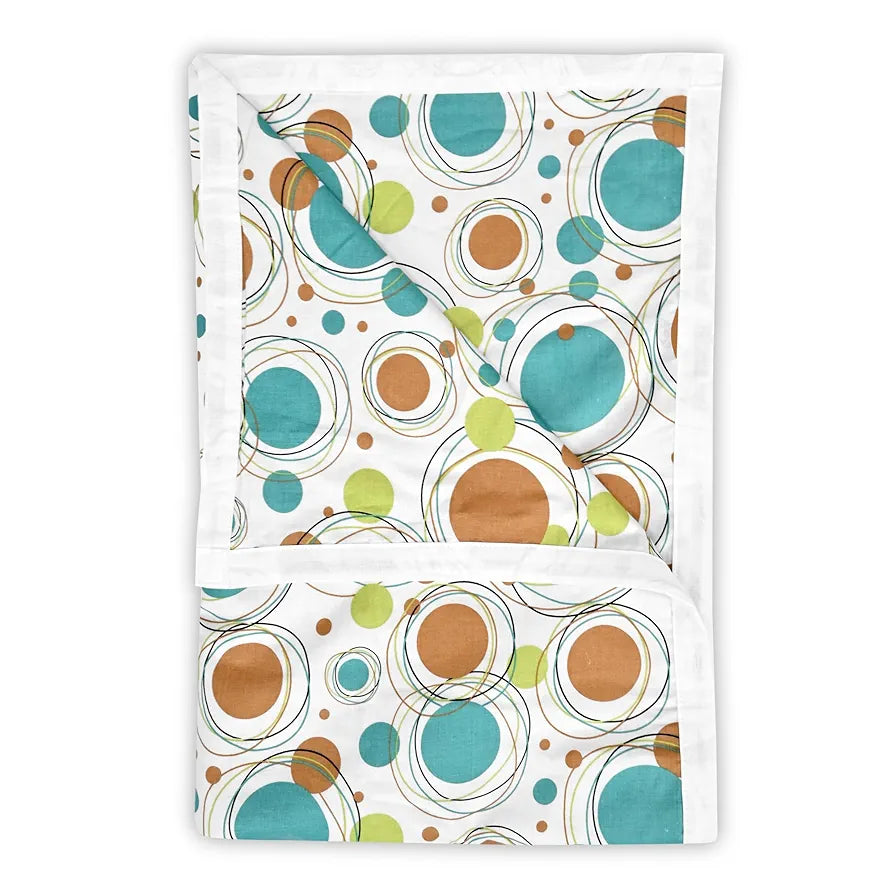 Divine Casa Reversible Cotton AC Blanket Double Bed Dohars - Soft, Light Weight, All Season Dohar - Size 220 x 205 CM| TC - 144, multicolor