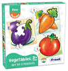 Frank Vegetables A Set of 3 Jigsaw Puzzle for Kids Above Focus and Memory - 10211