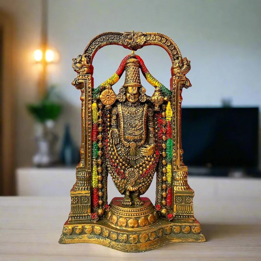 ALILA Marble Finish Murti Idol Statue Sculpture Spiritual Hindu God | Decorative Idols - Home Mandir Temple Office Pooja Room Decor 