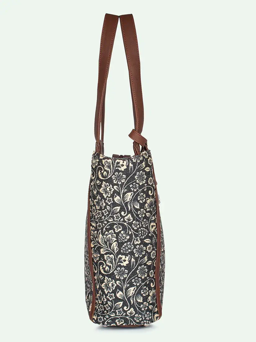 ZOUK Adira Tote Bag | Stylish & Spacious Handbag for Women