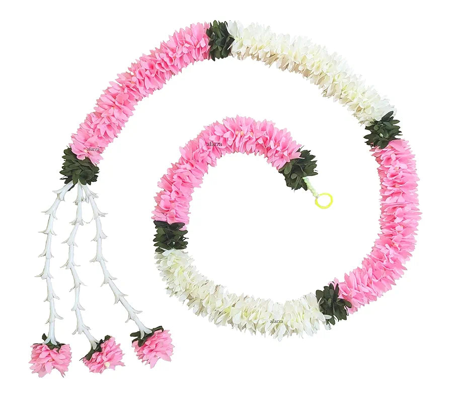 afarza Artificial Flower Garland Toran for Door Entrance Home Decoration Hanging 4Pieces 5ft 