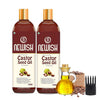 Newish Cold Pressed Castor - 200 ml (Pack of 2)