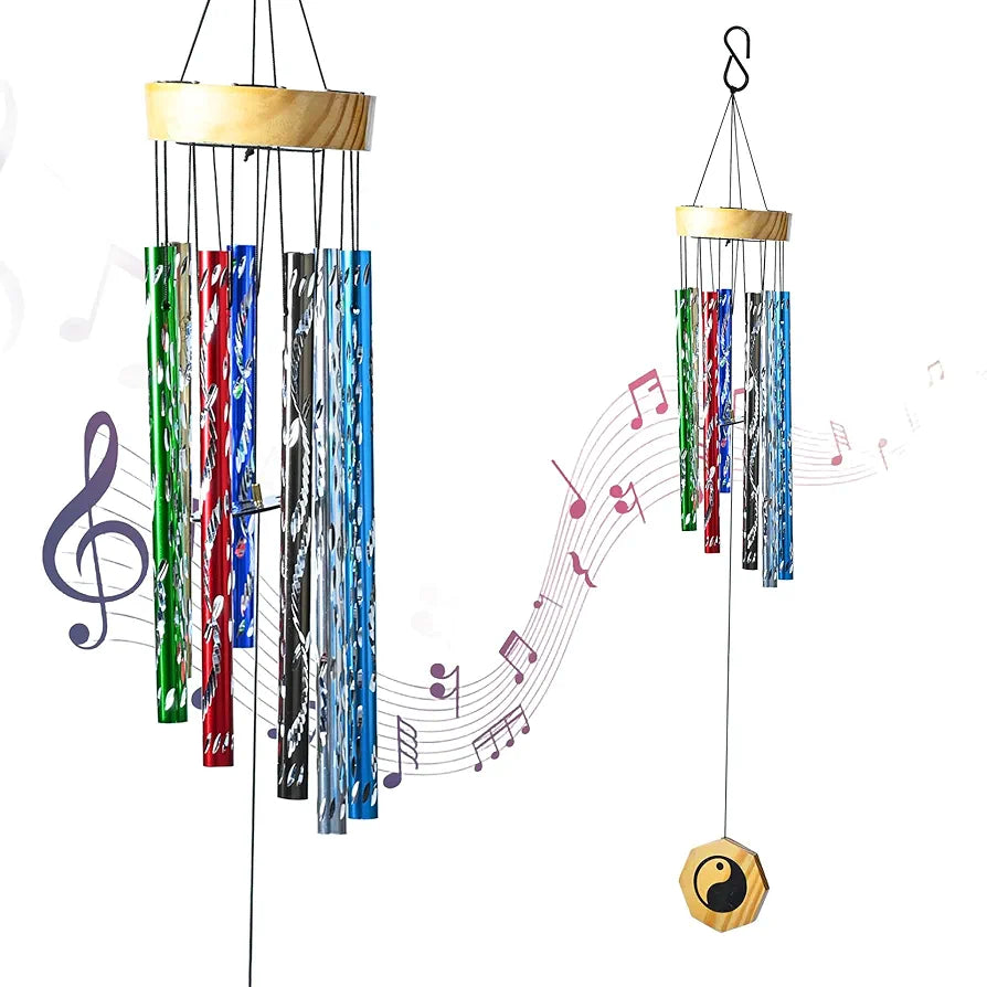 ZAICUS Wind Chime for Balcony, Garden, Home Decor | Feng Shui Gift for Positive Energy 