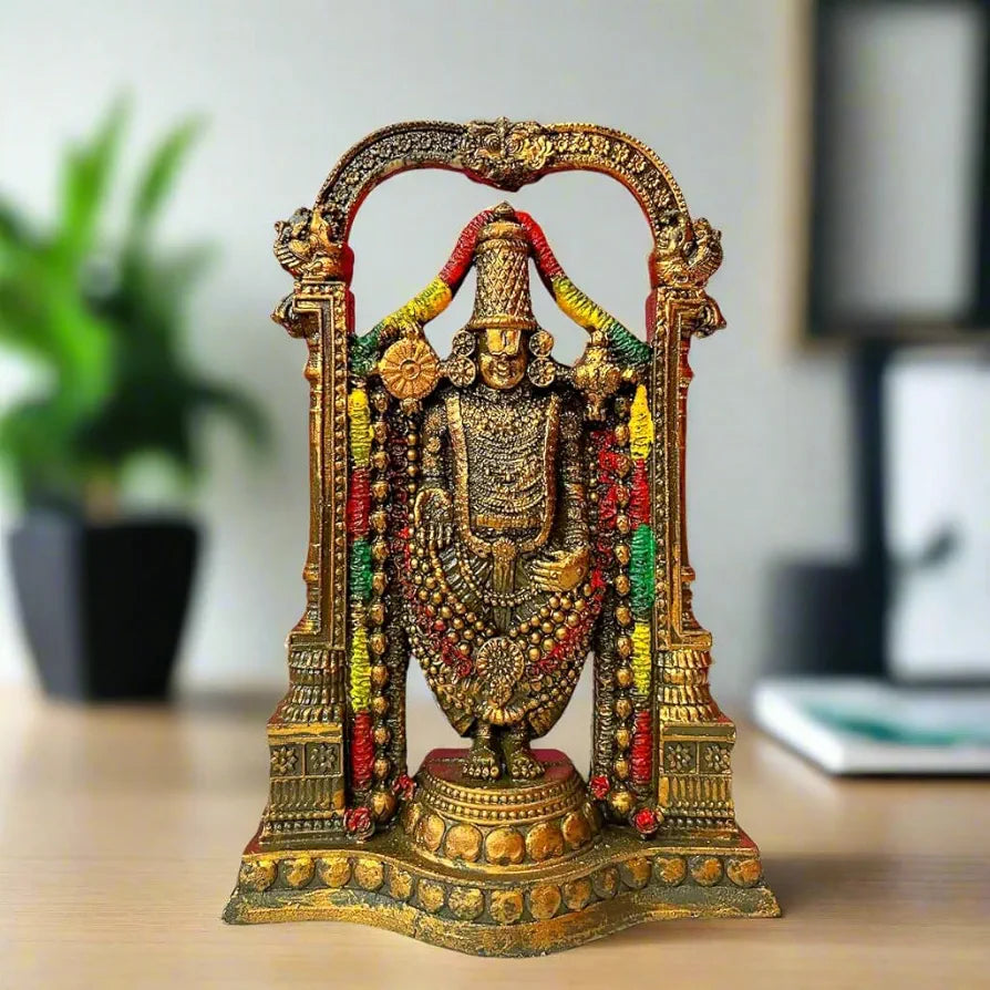 ALILA Marble Finish Murti Idol Statue Sculpture Spiritual Hindu God | Decorative Idols - Home Mandir Temple Office Pooja Room Decor 