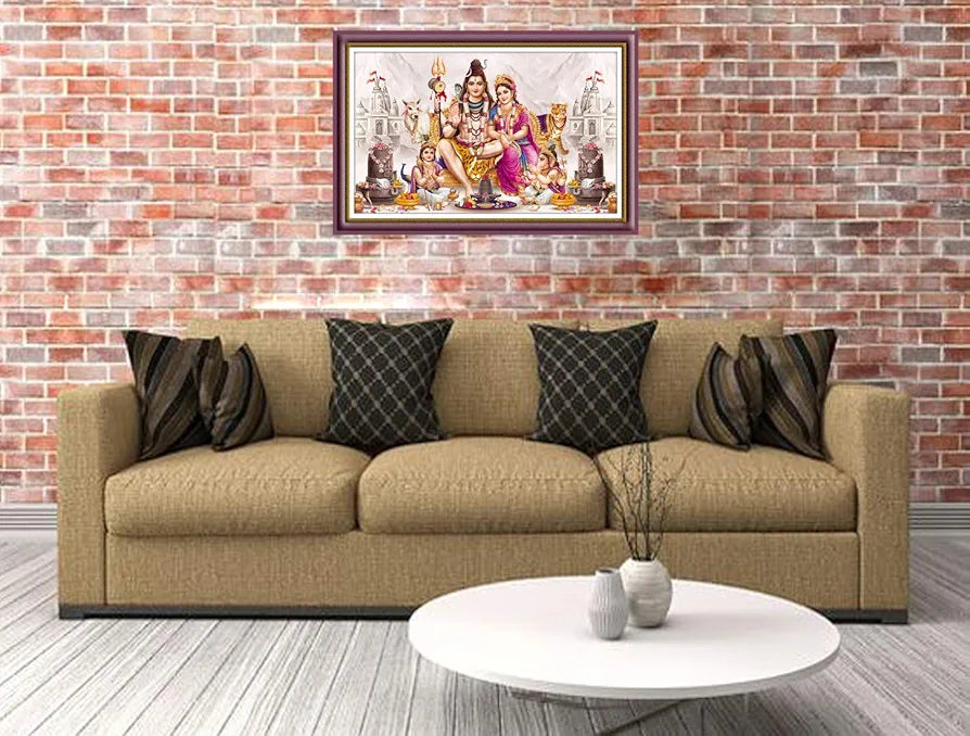 Rangoli MDF Wall Stick Decorative Panel 12x18 Wall Art for Home, Living Room, Bedroom, Office & Decoration. P-1, Design-6