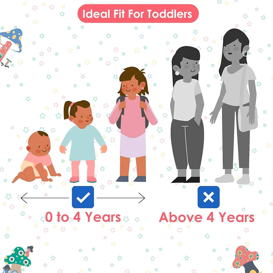 Divine Casa Pure Cotton Printed Single Dohar for Newborn Baby | 120 GSM | Soft & Lightweight Throw Blanket | Cozy & Breathable Bedding | All-Season Comfort | 0-4 Years | 135 x 100 CM, Rosin White