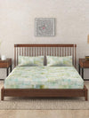 Fabindia Symphony Cotton Printed Bedsheet Set | King
