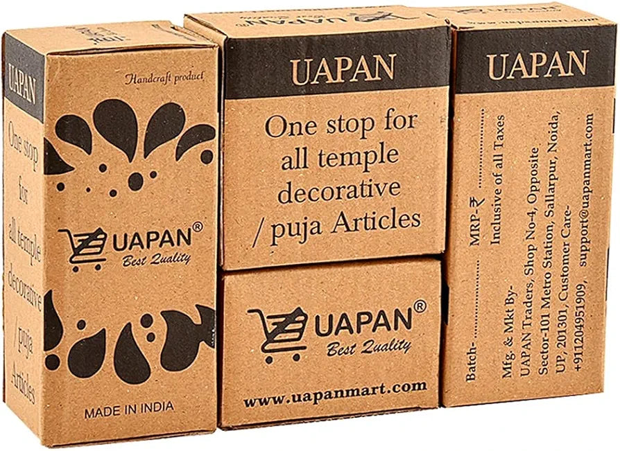 UAPAN MetalCraftT Brass Brass Shubh Labh Hanging Bells Set