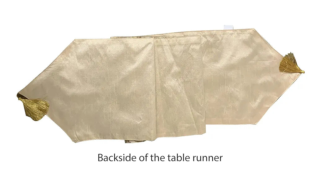 VIREO- Dopian Silk Jacquard Table Runner 12