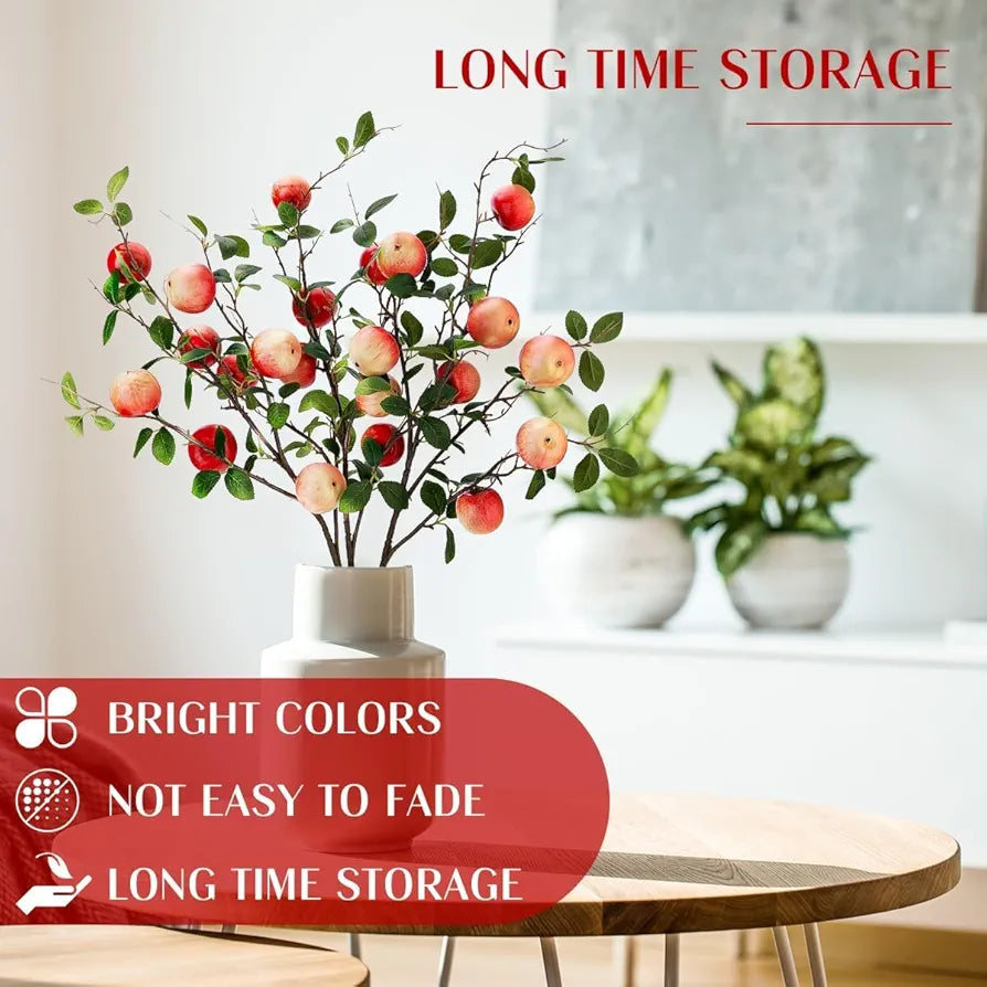 VRB DecTM Pack of 3 Artificial Hibiscus Glabra Fake Plant Flowers for Home, Room,Office | Flowers for Vases | Decoration Items for Room  