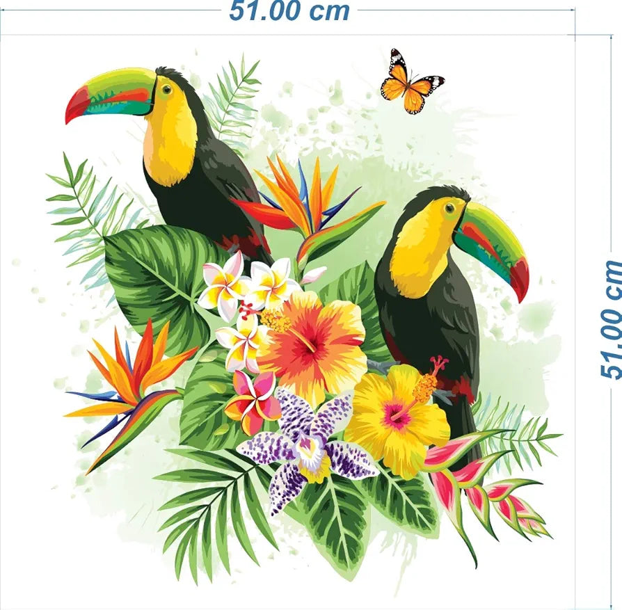 Rangoli White Glossy Vinyl Wall Sticker Premium Self-Adhesive Waterproof Decorative Wall Decal for Bedroom, Living Room, Office & Home Decoration Easy to Apply. Parent-2, Design-7