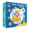 Funskool Peg Pixels Vehicles Educational 360 Pegs in 8 Colours Puzzle with 5 Designs