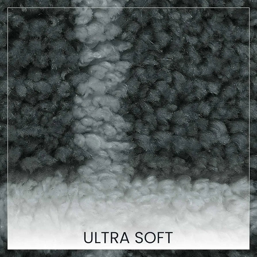 SASHAA WORLD Set of 2 Microfiber Bathmat 