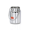 Sumeet Stainless Steel Akhand Jointless Milk Pot with Lid 1250 ml 11Cm Silver