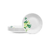 Larah by Borosil Opalware Full Plate | 11 Inch | White | Set of 6