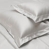 Stoa Paris Pillow Covers Set of 2 Pieces Satin Pillow Covers Colour Vanilla White