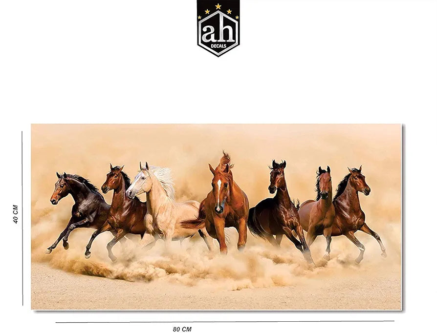 AH Decals Vinyl Animals Wall Sticker, Multicolour 