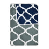 Divine Casa 120 GSM Summer Quilt Brushed Microfibre 3 Layer Breathable Double Bed Dohar AC Blanket Lightweight Warm Rajai Throws for Bed TC - 120 Colour Blue Heaven