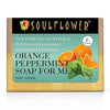 Soulflower Orange Peppermint Soap - 150 gms