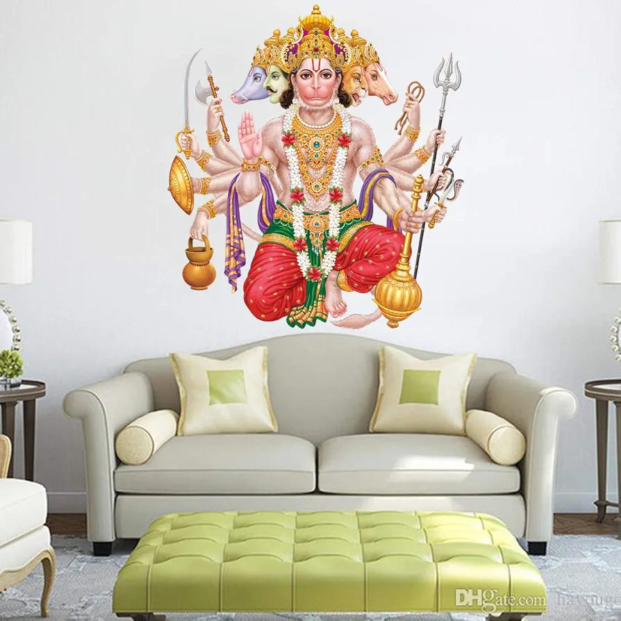 Rangoli White Glossy Vinyl Wall Sticker Premium Self-Adhesive Waterproof Decorative Wall Decal for Bedroom, Living Room, Office & Home Decoration Easy to Apply. Parent-13, Design-23